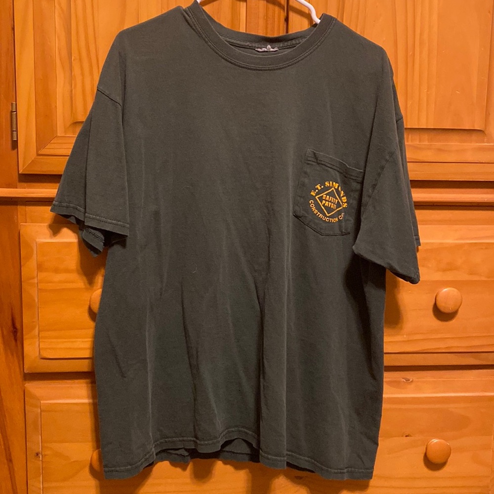 E.T. Simonds Construction T-Shirt Size XL